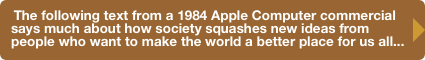 Apple 1984 ad copy